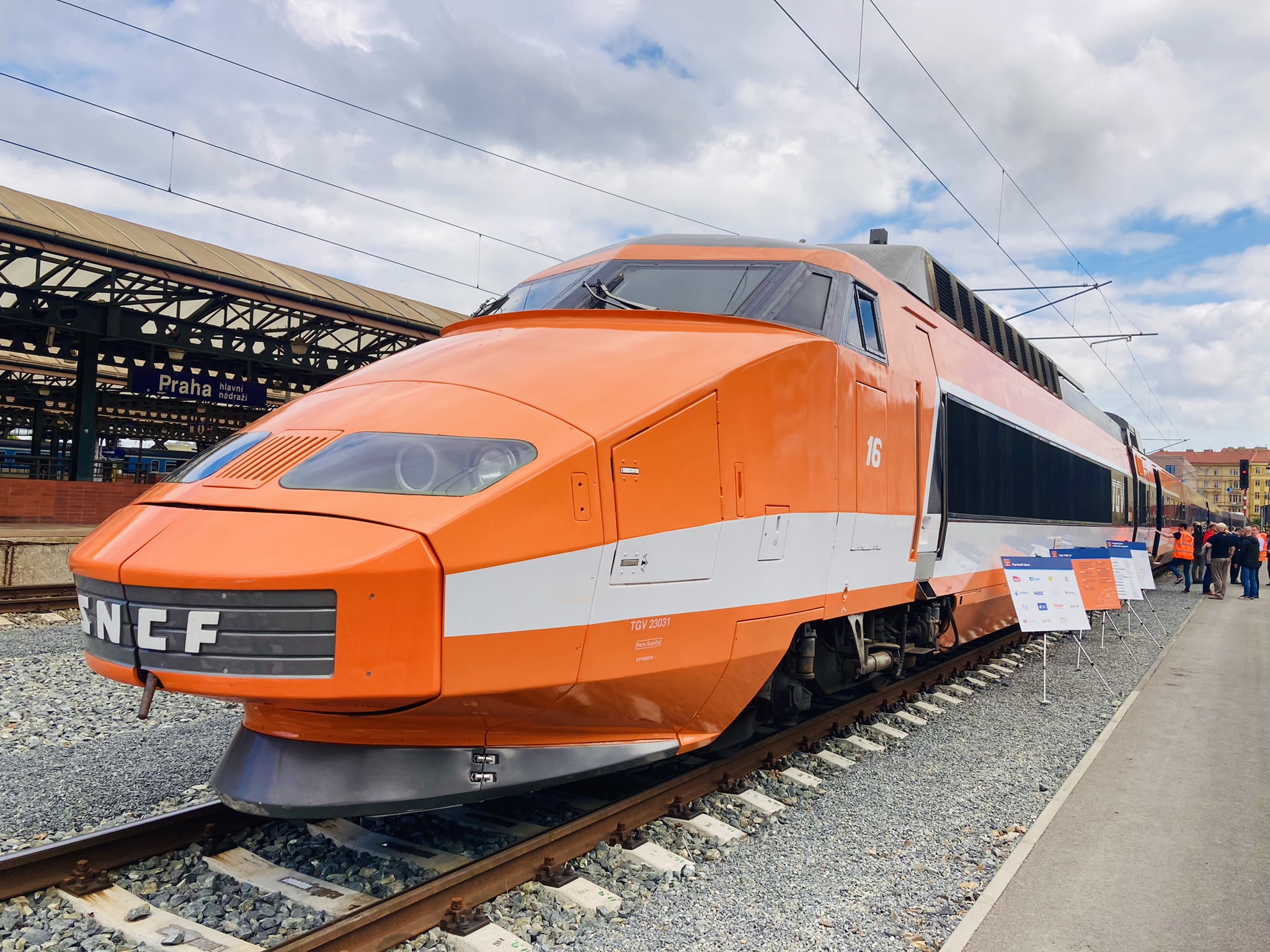 Vysokorychlostní jednotka TGV v Česku