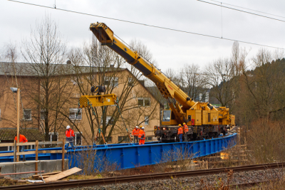 KRC 1200+ - Kolejový jeřáb