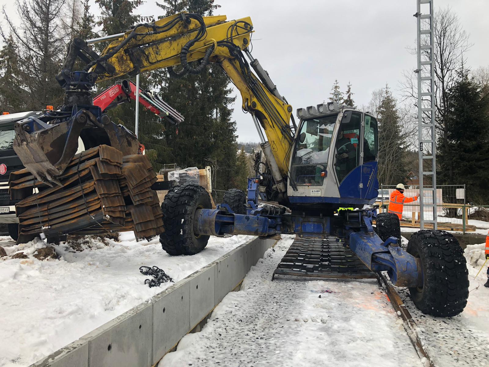 Rekonstrukce ozubnice Štrba – Štrbské Pleso pokračuje